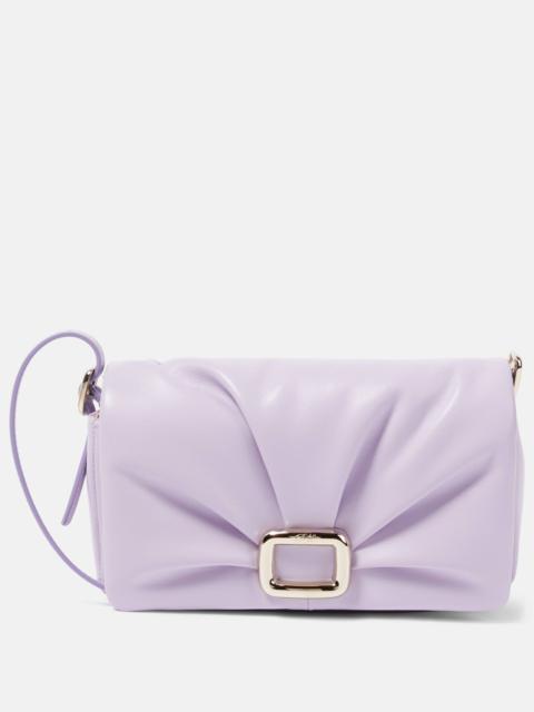 Viv’ Choc leather phone pouch