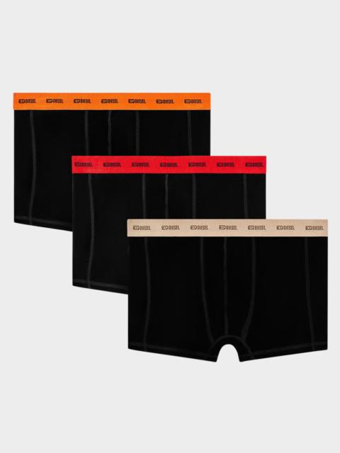 Men's Damien Logo Waistband 3-Pack Boxer Briefs