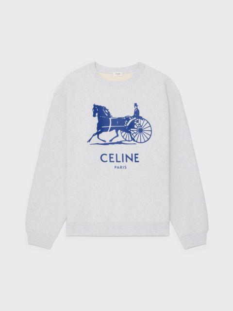 sweatshirt IN cotton fleece