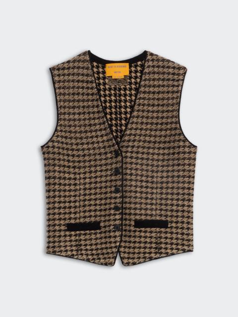 Houndstooth Tailored Vest