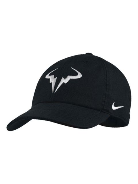 NikeCourt AeroBill Rafa Heritage86 Tennis Hat 'Black' 850666-010