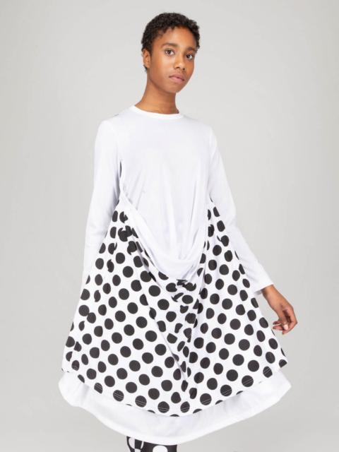 Ladies Layered Longsleeve white