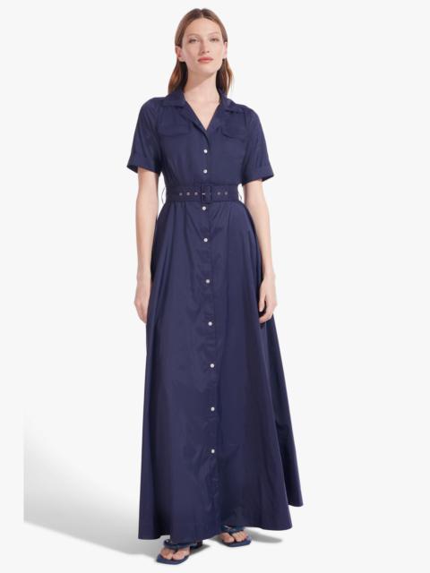 STAUD MILLIE DRESS NAVY
