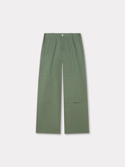 Double knee chino in cotton