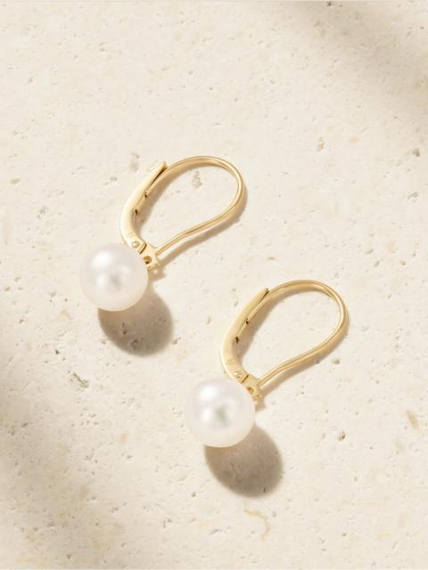 18-karat Gold Pearl Earrings