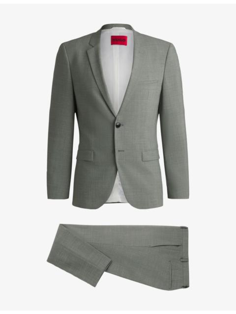 Two-Piece Wool-Blend Suit