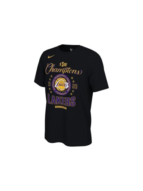 Nike Los Angeles Lakers Champions Locker Room T-Shirt Black