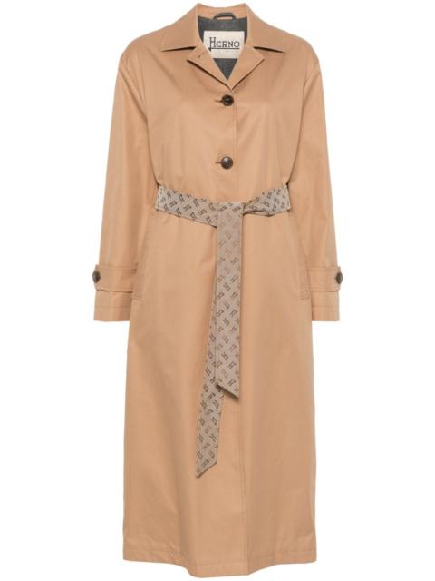 belted trench coat