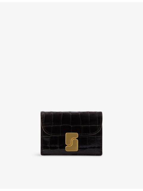 Aube Leather Card Holder