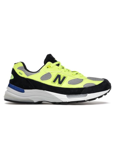 New Balance 992 Neon Yellow Black