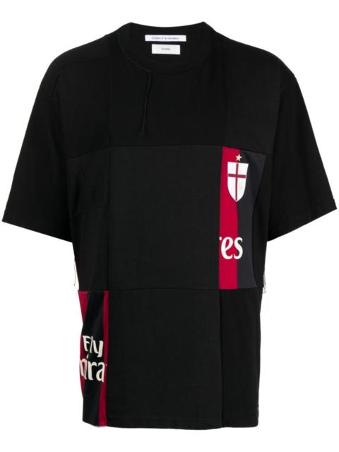 patchwork cotton T-shirt