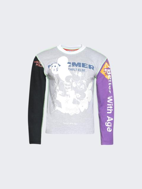 Gently Reversible Long Sleeve Tee Assorted Colors