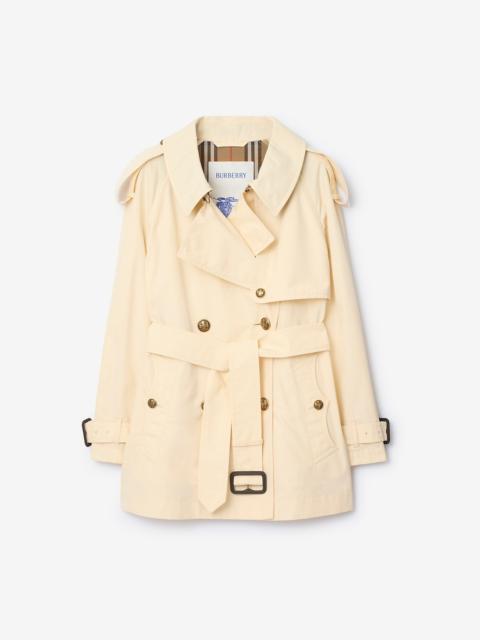 Short Lightweight Cotton Fitzrovia Trench Coat