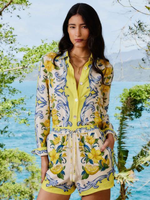 Off-White Sicily Scarf Lenzing™ Ecovero™ Euroflax™ Shorts