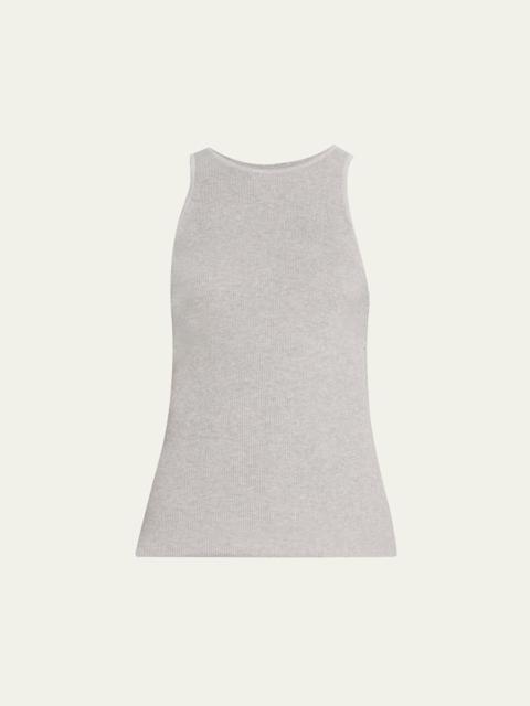 Harbor Cotton-Silk Tank Top