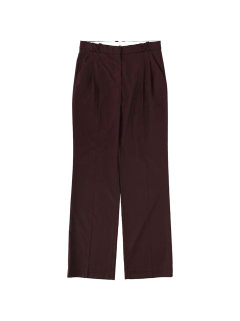 pleated trousers