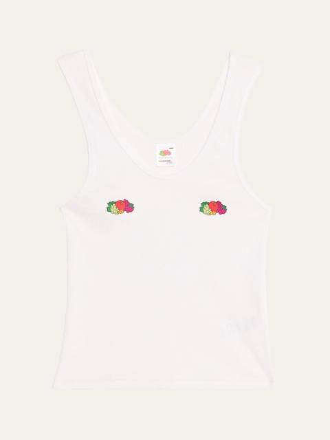 x Fruit Of The Loom Fruity Double-Logo Classic Tank Top
