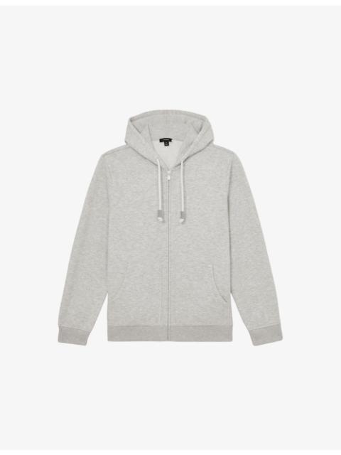 Howel Zip-Up Cotton-Jersey Hoody
