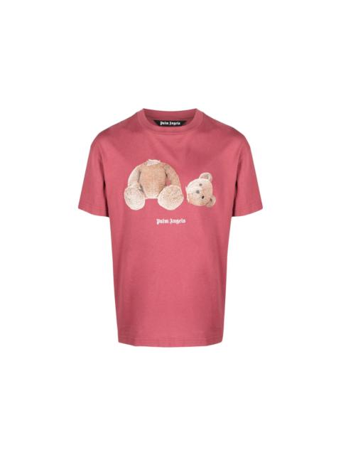 Palm Angels Bear Print T-shirt T-Shirt Pink