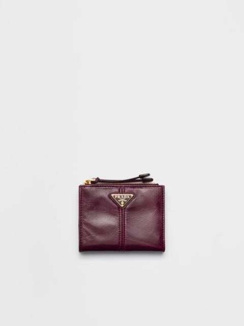 Small leather wallet