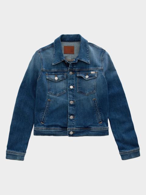 Robyn Cropped Denim Work Jacket