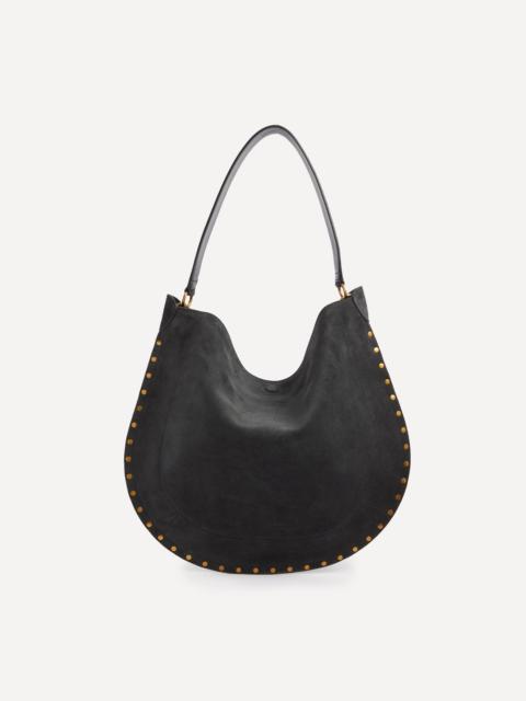Oskan Hobo Soft Anthracite Shoulder Bag