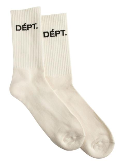 Gallery Dept. Logo-jacquard Socks