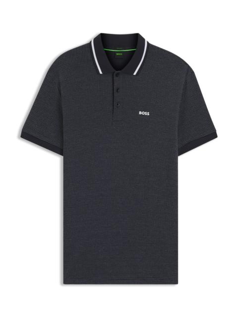 PADDY POLO SHIRT IN COTTON JACQUARD