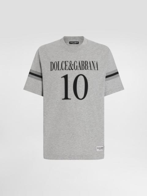 Cotton T-shirt with logo