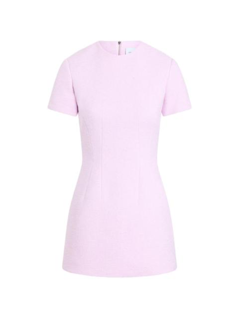 rear zip fastening mini dress