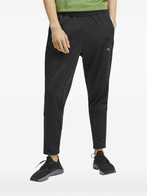 elastic-waist track pants