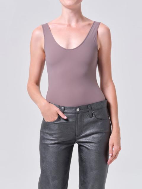 TORA BODYSUIT IN TAUPE