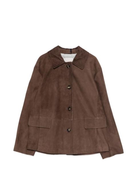 button patch-pocket jacket