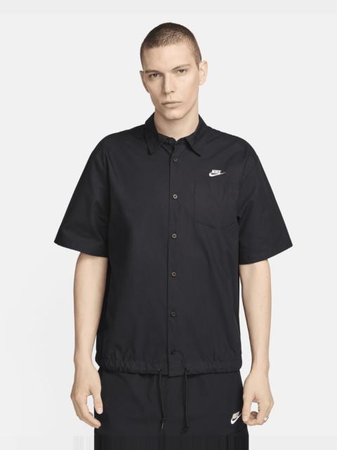 Nike Club Men's Short-Sleeve Oxford Button-Up Shirt