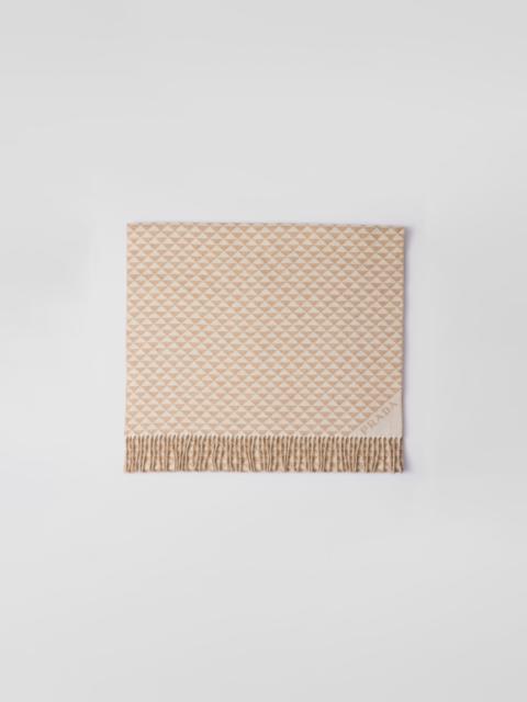 Symbole double wool and cashmere stole