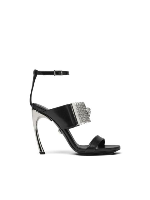 Pincer heeled sandals