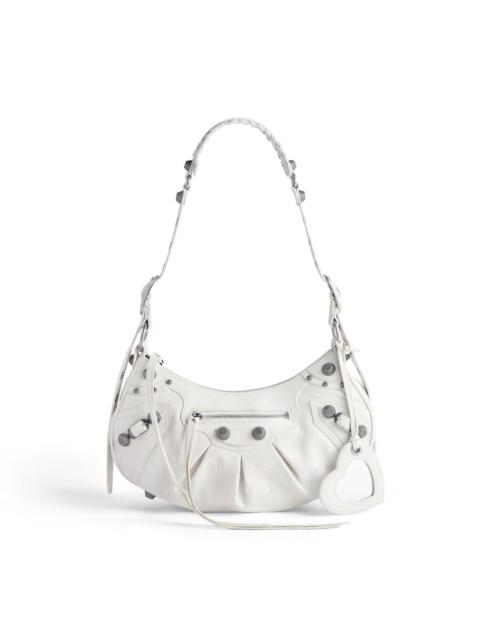 Women's Le Cagole Small Shoulder Bag  in White