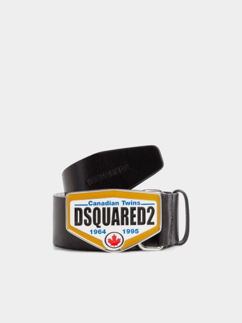 DSQUARED2 PLAQUE BELT