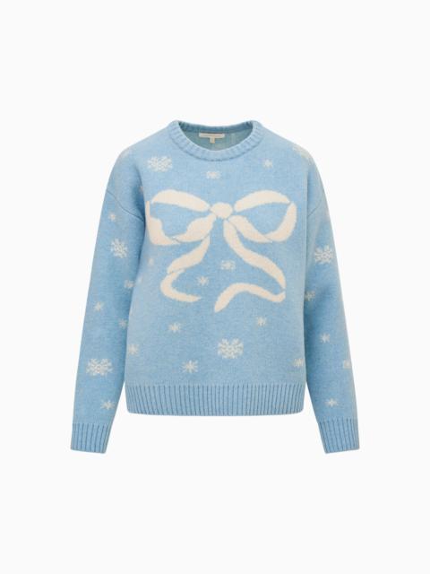 Francie Wool Jacquard Pullover