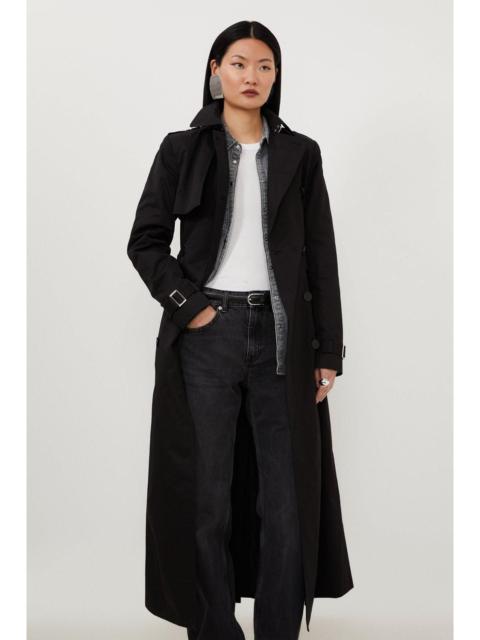 Tailored Classic Belted Trench Coat