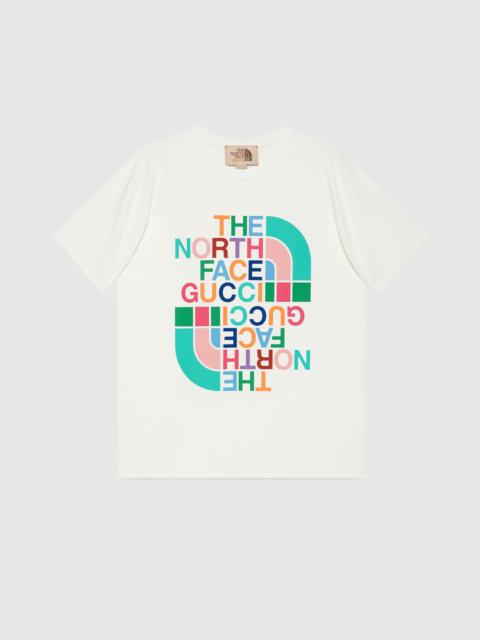 The North Face x Gucci cotton T-shirt