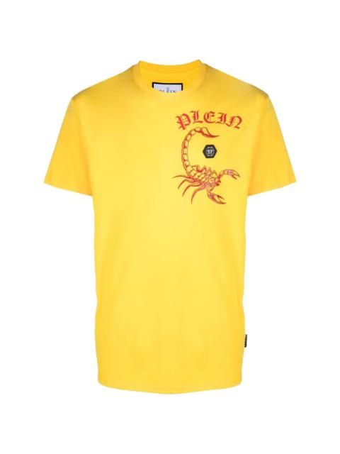 chest logo-print detail T-shirt