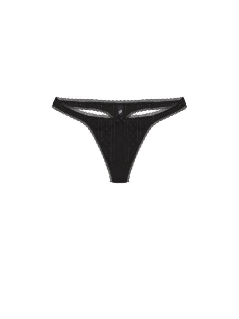 The Thong Black
