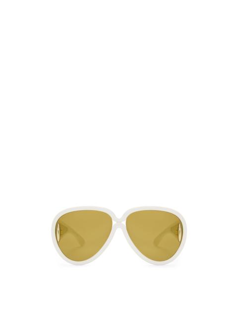 Pilot Mask sunglasses in acetate and nylon