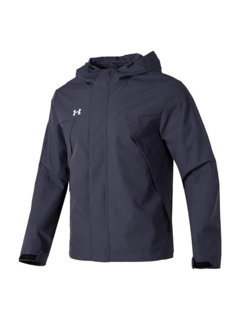 Under Armour Logo Sports Jacket 'Navy' 23600401-013