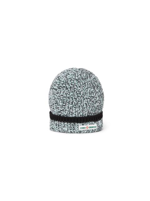 Mint Mouliné Beanie | Casablanca Paris