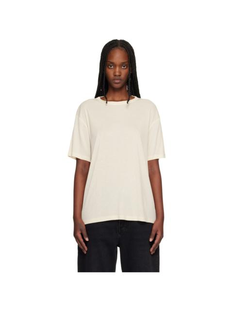 Beige Rond T-shirt
