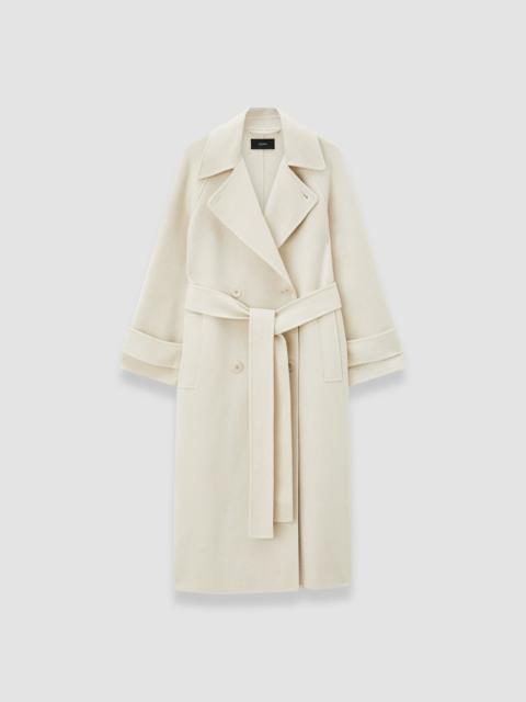 Navarre Linear Double Face Wool Coat