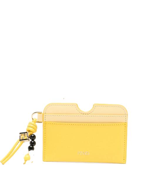 Fendi FF Diamonds Flower-detail Card Holder