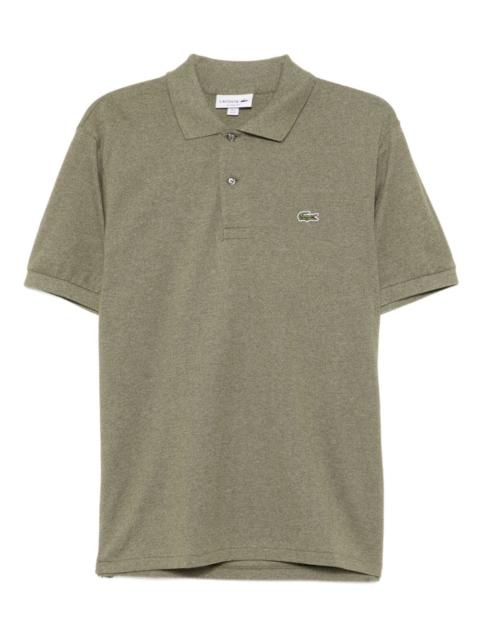 logo-appliqué cotton polo shirt
